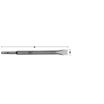 Dalta Ingusta Milwaukee SDS-PLUS 250mm
