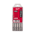 Set 5 burghie Milwaukee SDS-PLUS Mx4