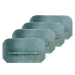 Set 4 palete combinate de finisat beton 1200mm Bisonte BT0006636