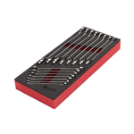 Set 15 chei combinate cu clichet in insertie spuma Milwaukee