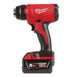 Suflanta aer cald cu 2 acumulatori 5Ah Milwaukee M18 BHG-502C