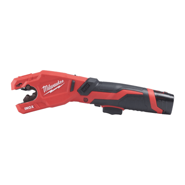 Masina de taiat tevi din inox cu 2 acumulatori Milwaukee M12 PCSS-202C RAPTOR
