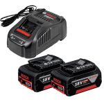 Set 2 acumulatori de 5 Ah cu incarcator Bosch 1600A00B8J