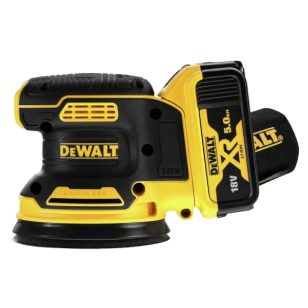 Slefuitor orbital cu excentric cu 2 acumulatori DeWalt DCW210P2