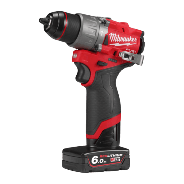 Masina de gaurit si insurubat cu percutie cu 2 acumulatori Milwaukee M12FPD2-602X