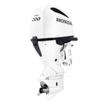 Motor de barca cu cizma lunga Honda BF200D XCDU WHITE