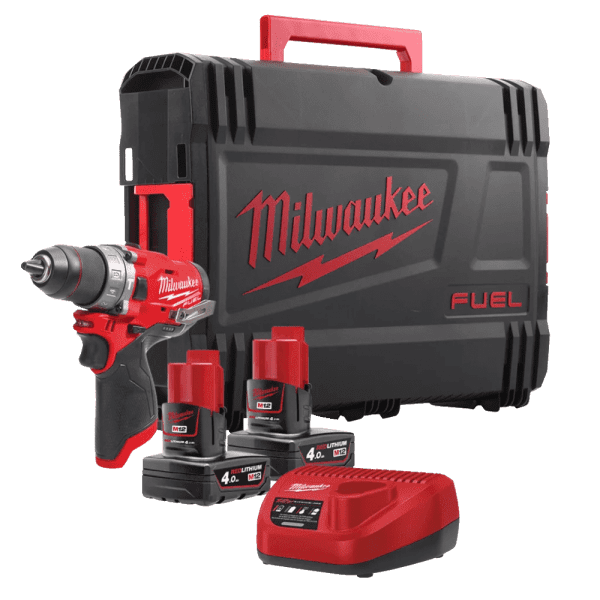 Masina de gaurit cu 2 acumulatori Milwaukee M12FPD-402X