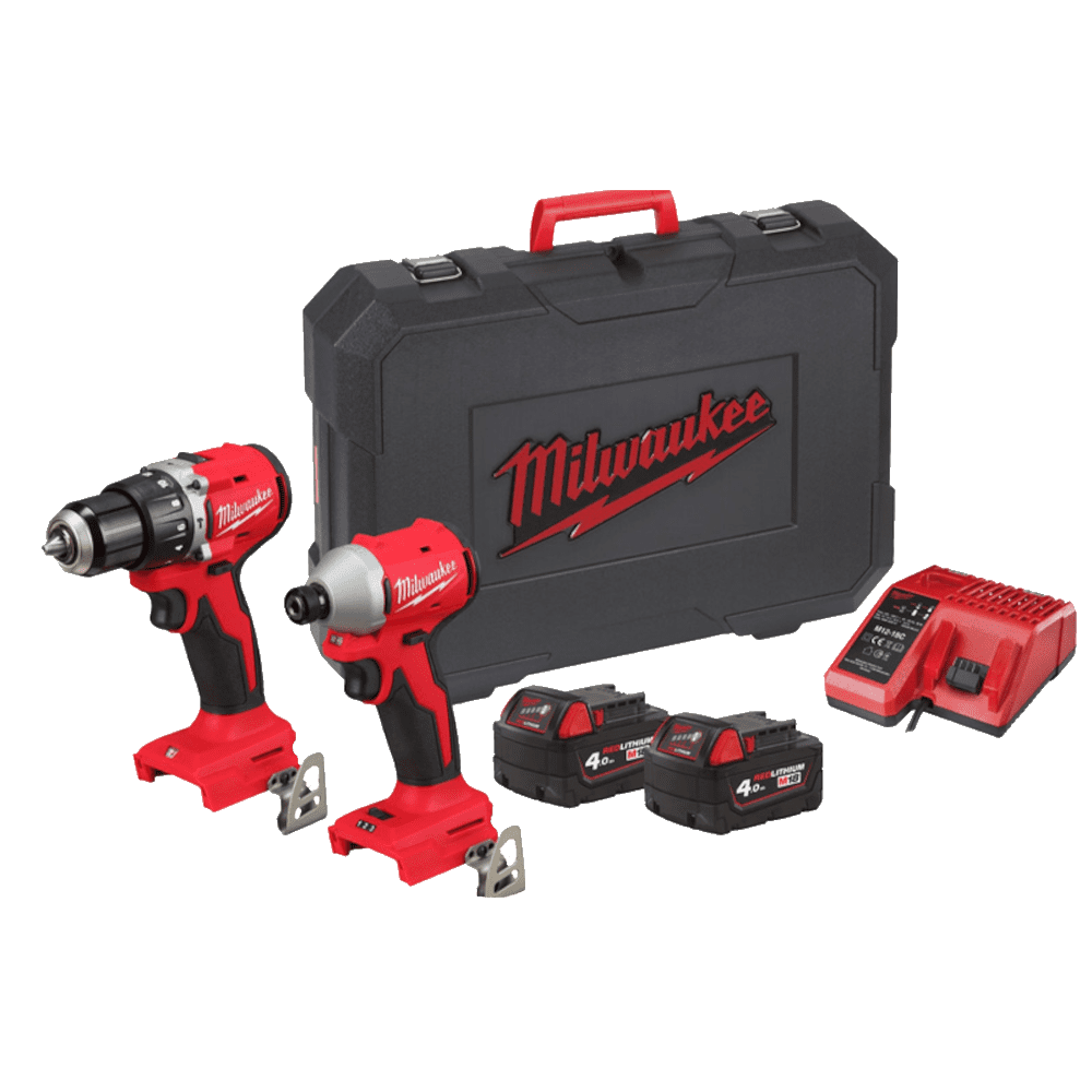 Set 2 scule cu 2 acumulatori Milwaukee M18 BLCPP2A-402C