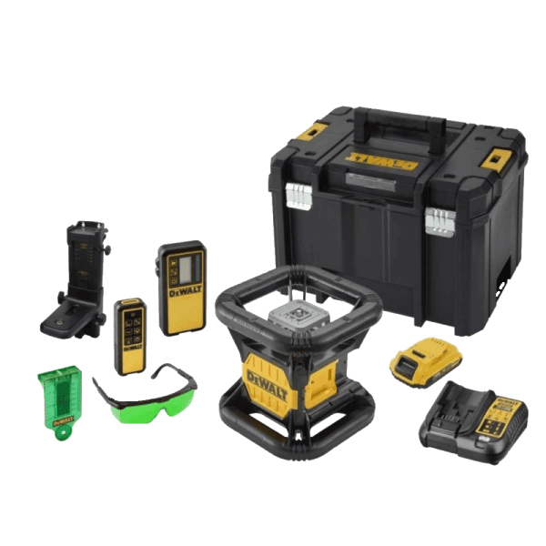 Nivela laser rotativa cu acumulator DeWalt DCE079D1G