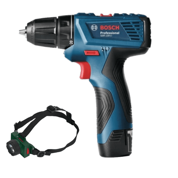 Masina de insurubat cu 2 acumulatori Bosch GSR 120-LI + mini jucarie TK8758