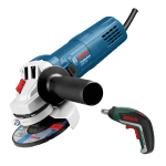 Polizor unghiular Bosch GWS 750-125 + mini jucarie TK8300