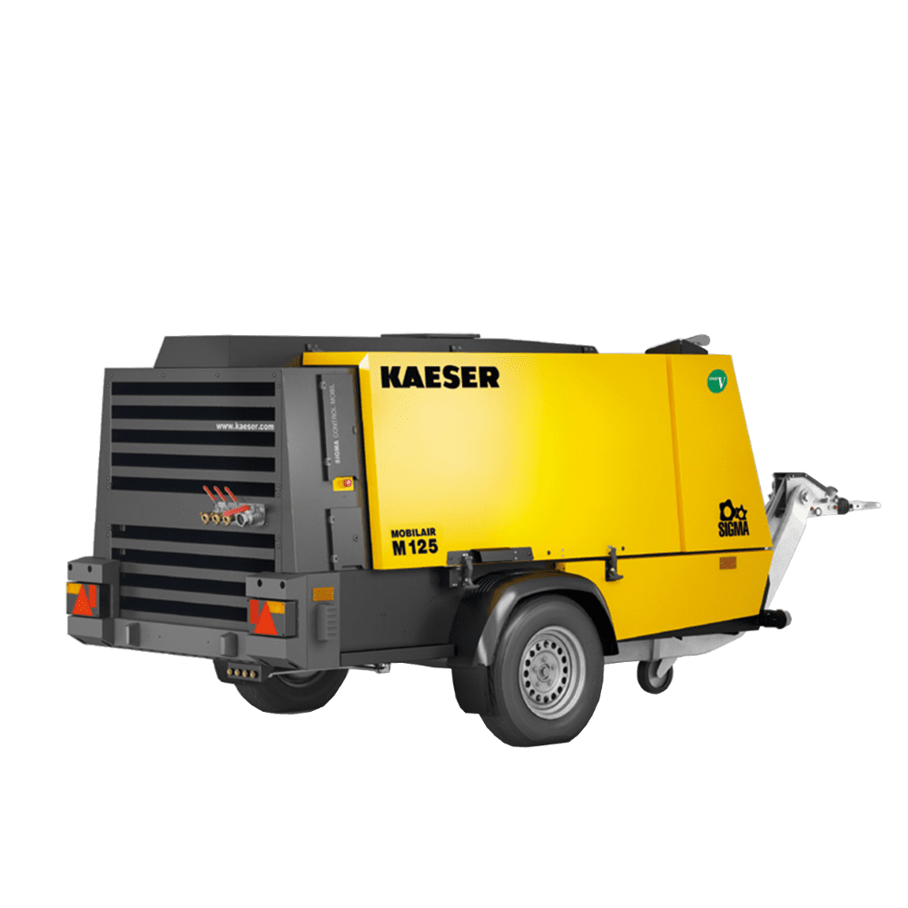 Compresor mobil Kaeser Mobilair M125 Braked