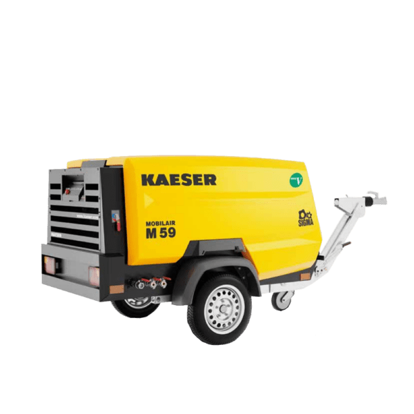 Compresor mobil Kaeser Mobilair M59 Unbraked