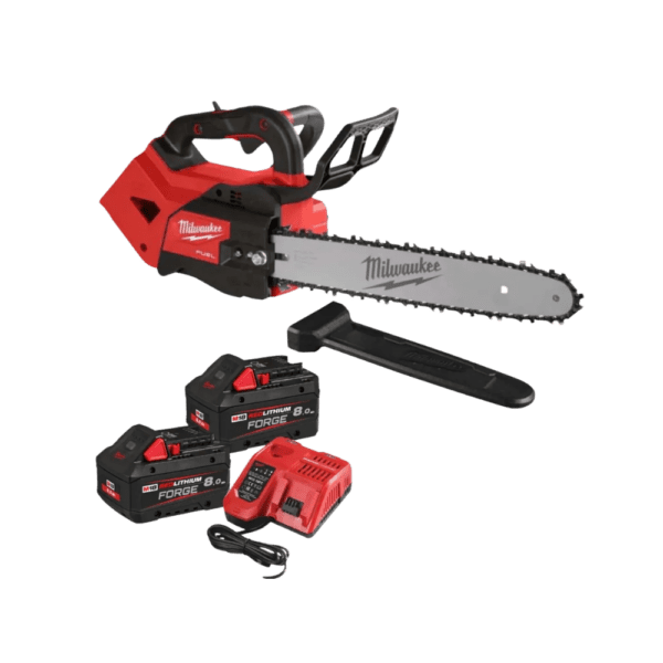 Motofierastrau cu 2 acumulatori 8Ah Milwaukee M18FTHCHS35-802